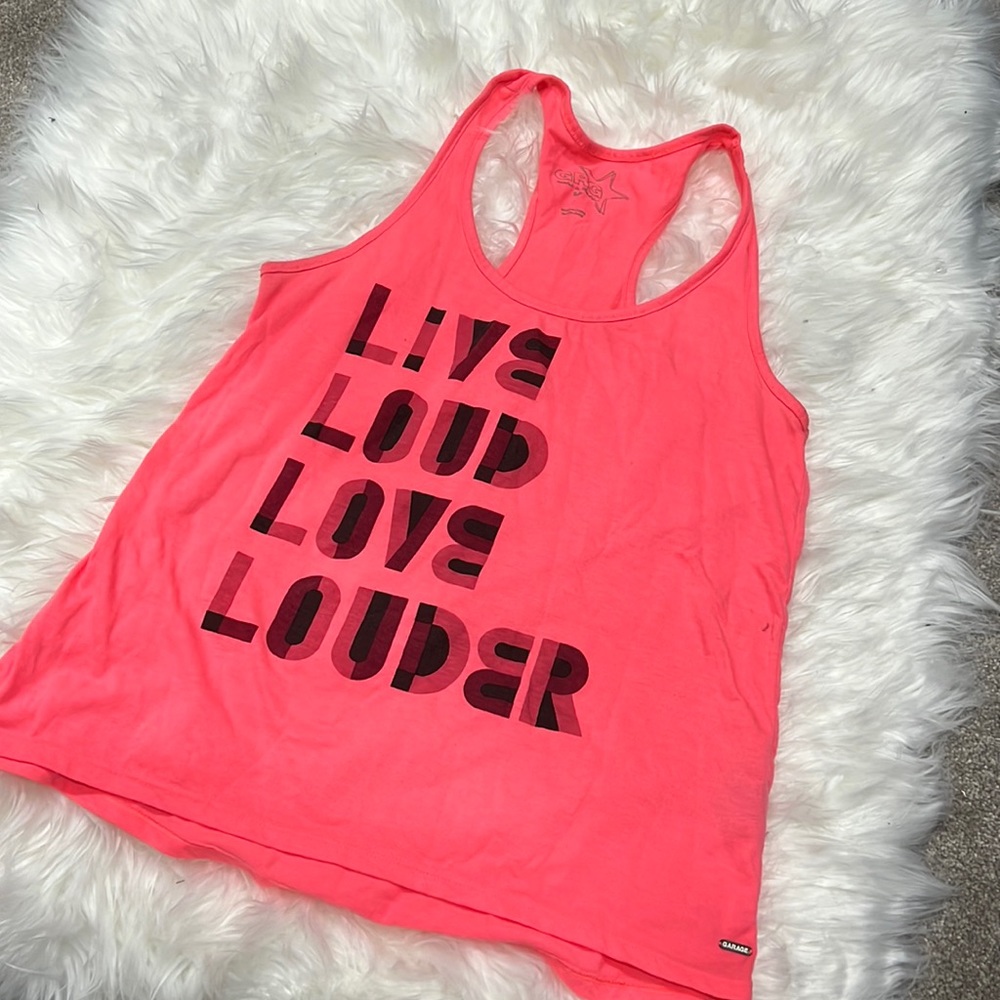 Small garage tank top